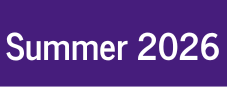 summer 2026 schedule