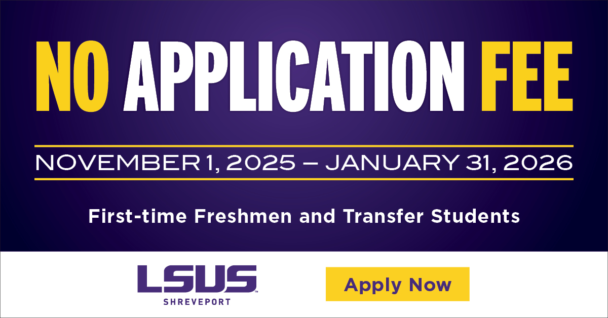 no application fee november 1st through january 31st for undergraduate freshmen and transfers